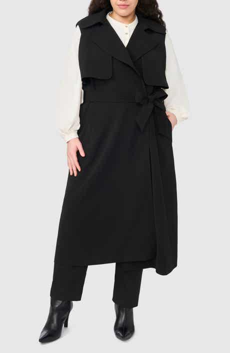 Belted Trench Vest