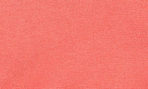 Nic + Zoe Nic+zoe Baby Garter Crewneck Sweater In Guava