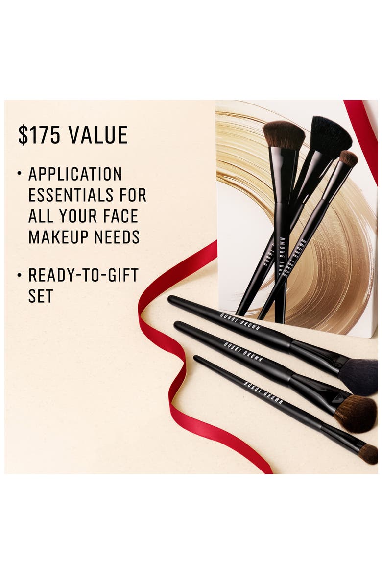 Essential Makeup Face Brush Trio Gift Set $180 Value, Alternate, color, NO COLOR