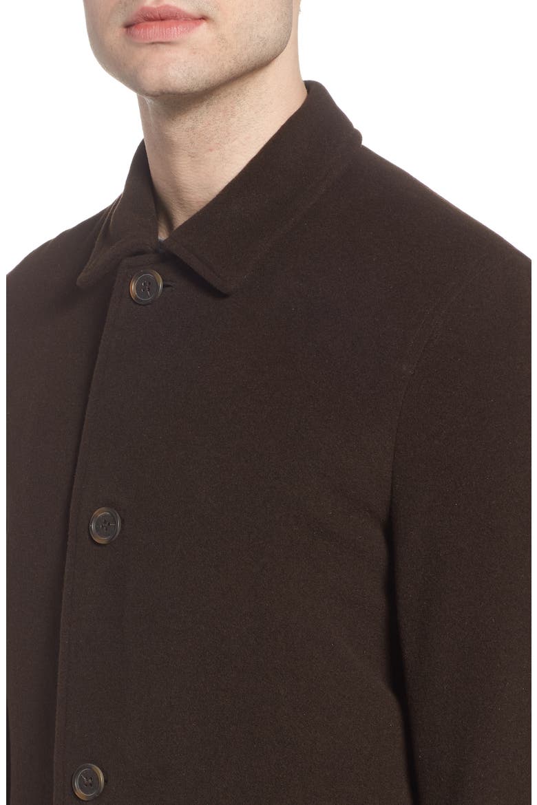 Wool Blend Overcoat, Alternate, color, ESPRESSO