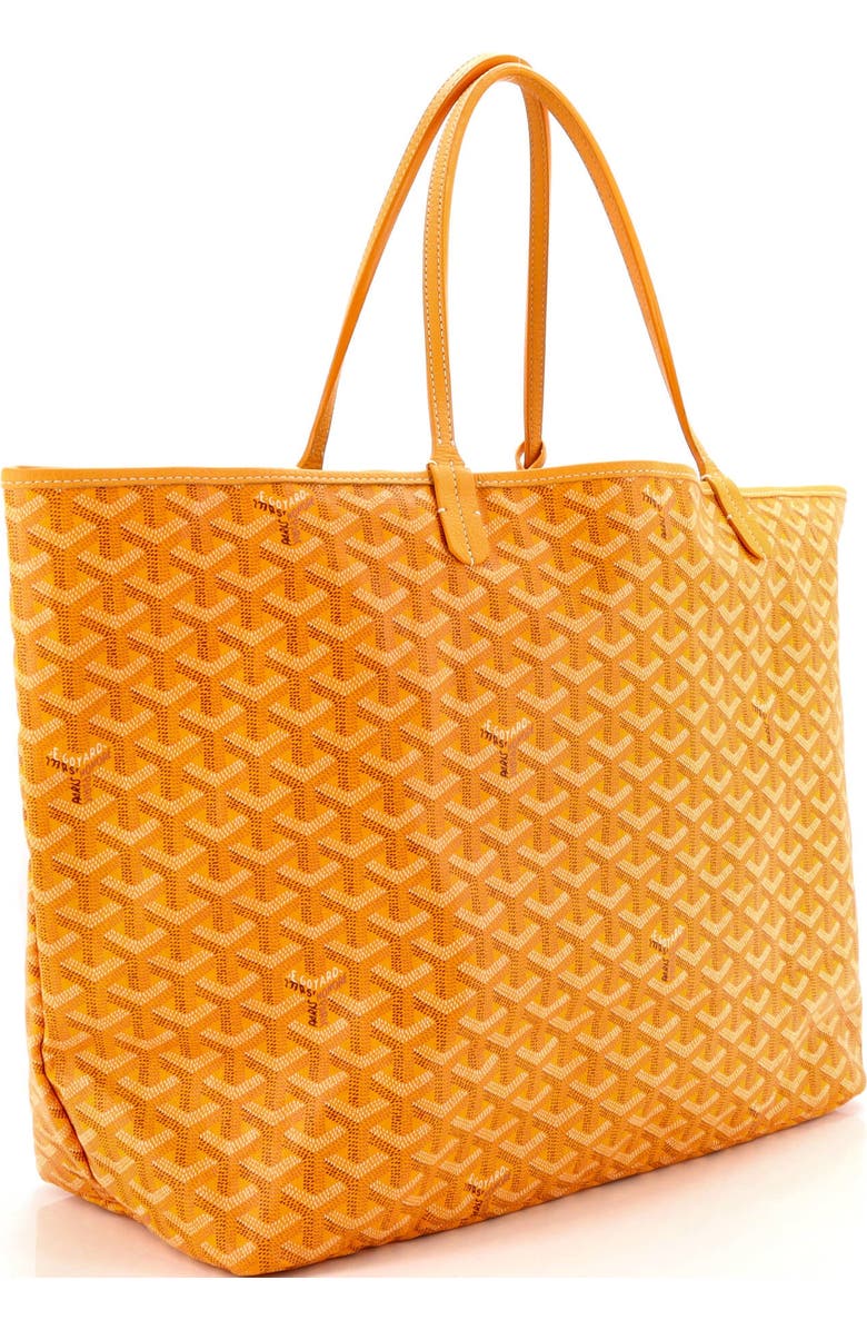 Pre-Owned Goyard Saint Louis Tote Coated Canvas GM, Alternate, color, Yellow