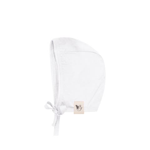 Girl Knit Bonnet with Strap Tie (Baby)