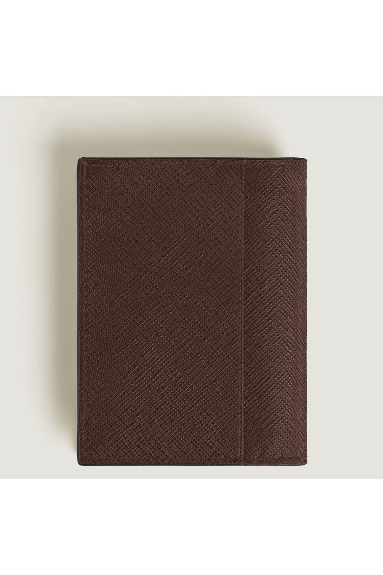 Sartorial Leather Mini Wallet 4cc, Alternate, color, EBONY