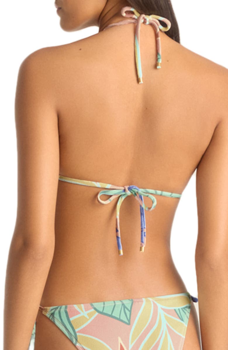 Vitamin A<sup>®</sup> Gia Triangle Bikini Top, Alternate, color, Retro Jungle