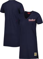 Mitchell & Ness Women's Mitchell & Ness  Navy St. Louis Cardinals Cooperstown Collection V-Neck Dress