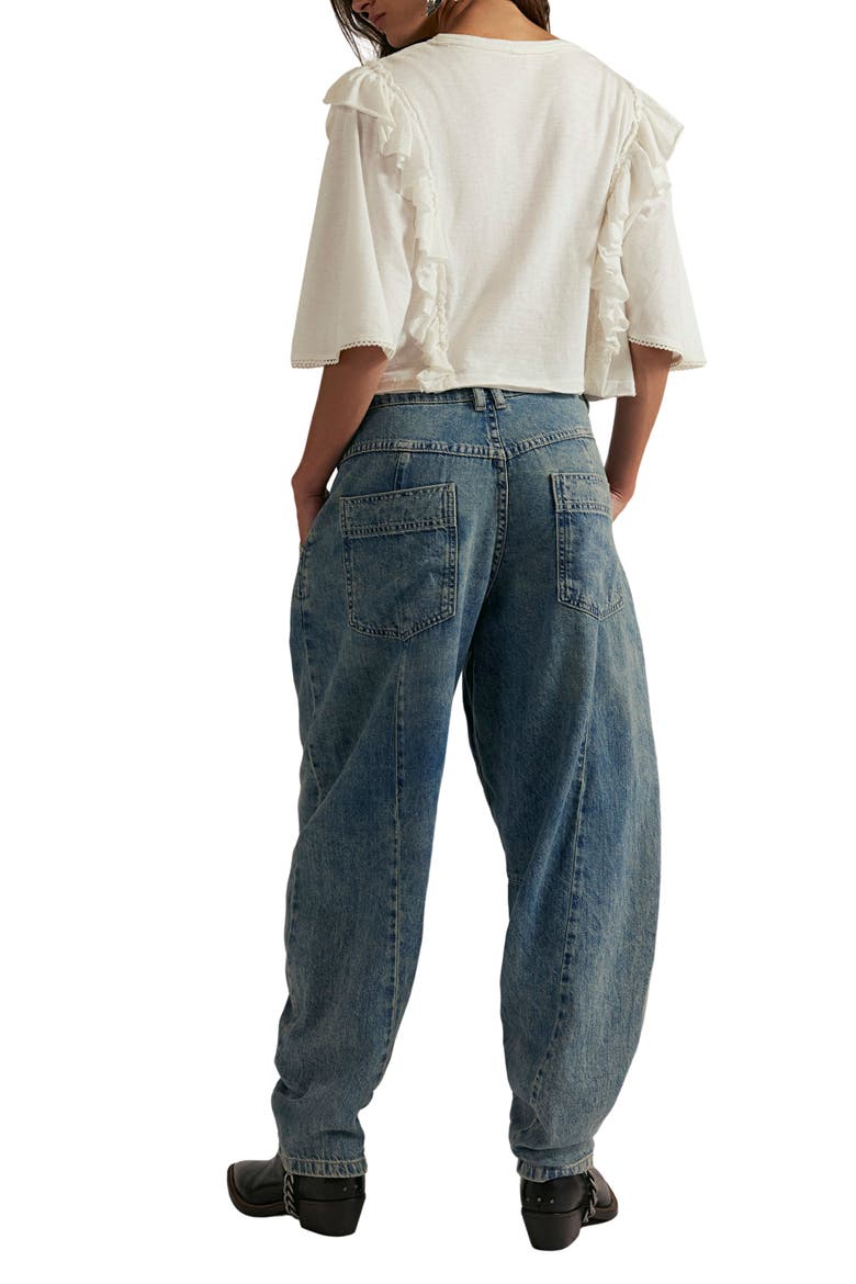 Heartland High Waist Baggy Jeans, Alternate, color, CREEKSTONE