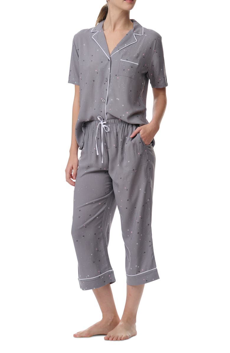 Splendid Notch Collar Pajamas, Alternate, color, 