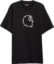Carhartt Work In Progress Barbwire Organic Cotton Graphic T-Shirt