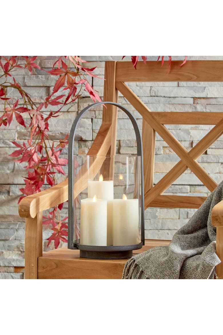 Terrazza Outdoor Hurricane Large, Alternate, color, Gray