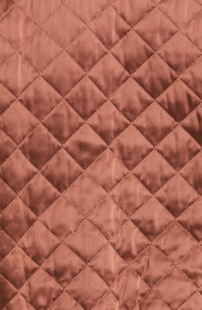 CAMI NYC The Dierdre Quilted Silk Bomber Jacket, Alternate, color, 