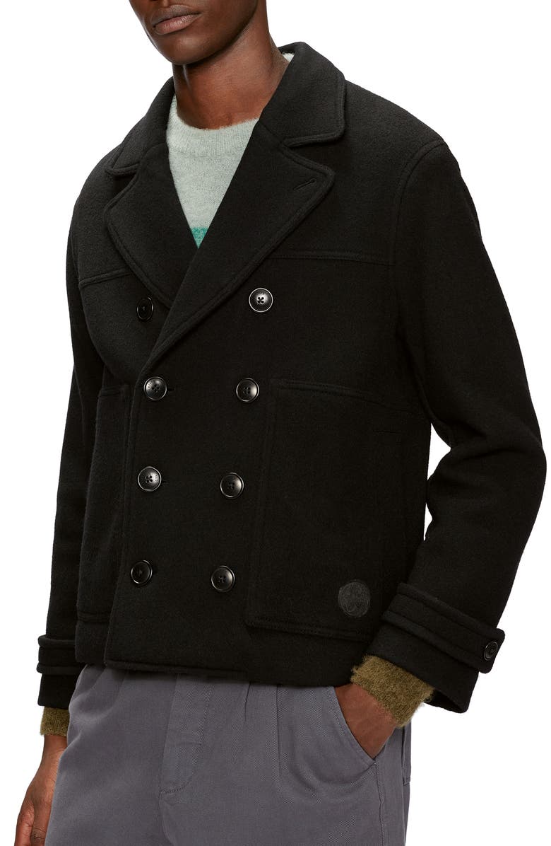 Ted Baker London Atllas Peacoat, Main, color,