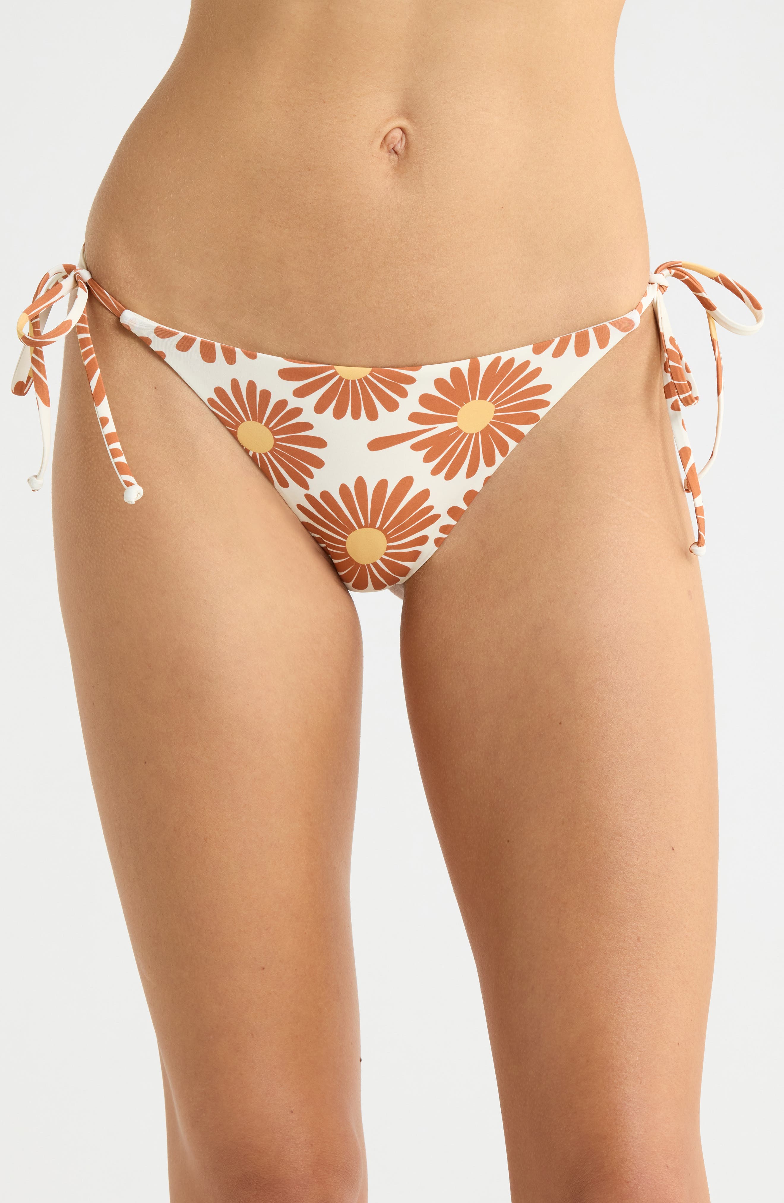 Billabong Fresh Daze Floral Side Tie Bikini Bottoms