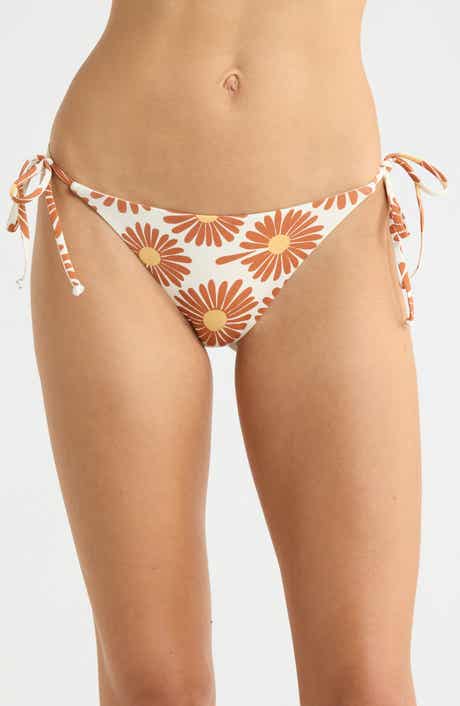 Billabong Fresh Daze Floral Side Tie Bikini Bottoms