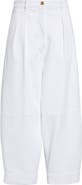 Altuzarra Dash Barrel Leg Crop Pants