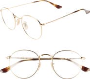 Ray-Ban 50mm Round Optical Glasses