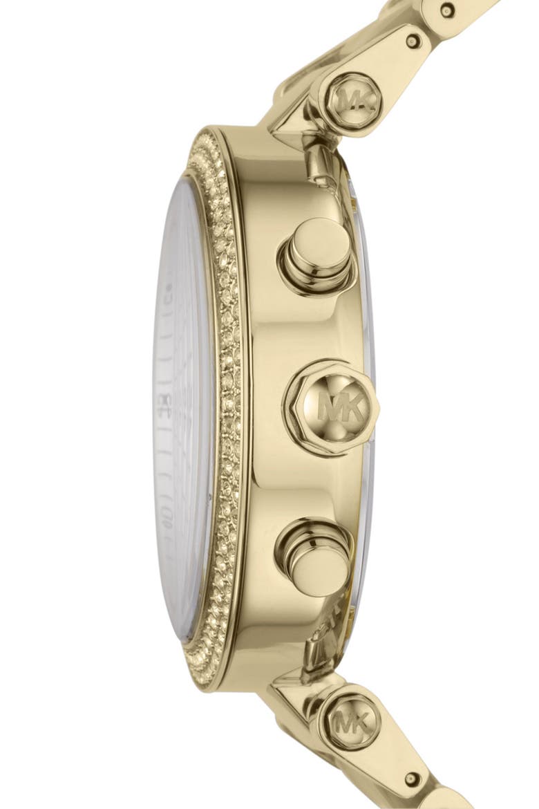 'Parker' Chronograph Watch, 39mm, Alternate, color, GOLD/ HORN