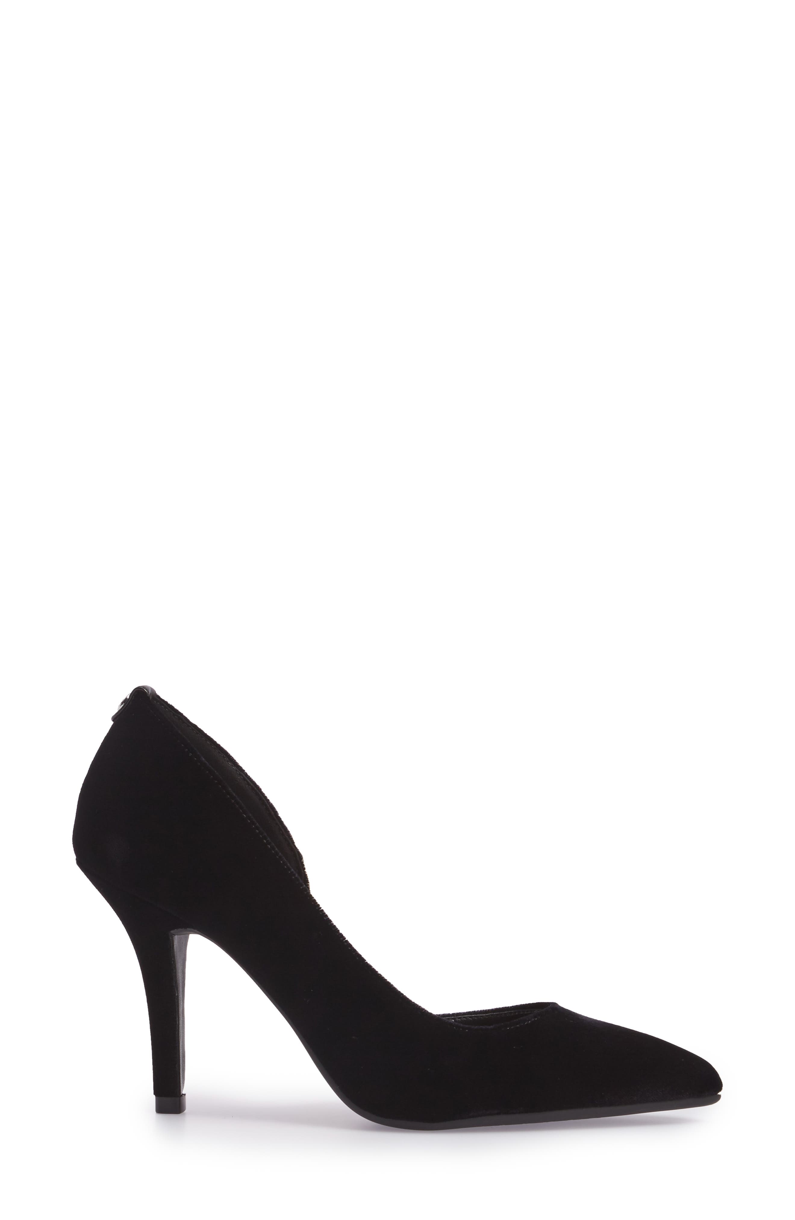 MICHAEL Michael Kors 'Nathalie Flex' Half D'Orsay Pump, Alternate, color, 