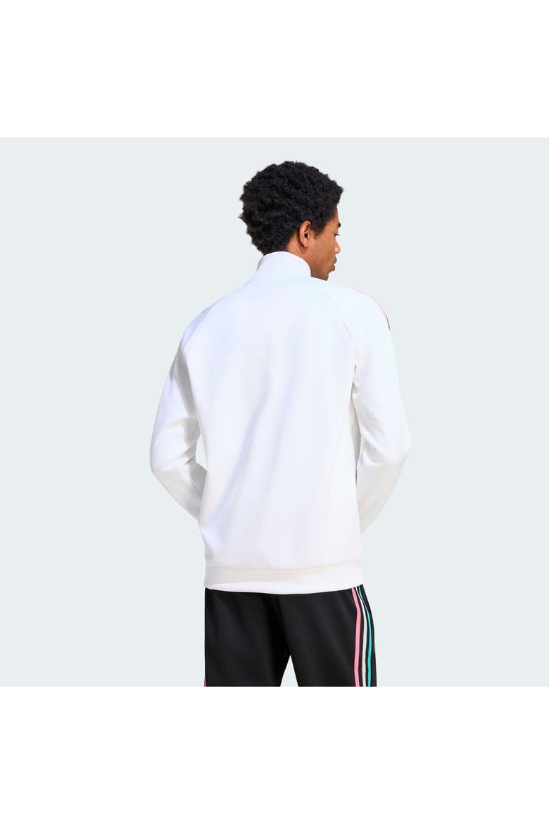 Men's adidas Originals  White Inter Miami CF Icon Full-Zip Track Jacket, Alternate, color, White