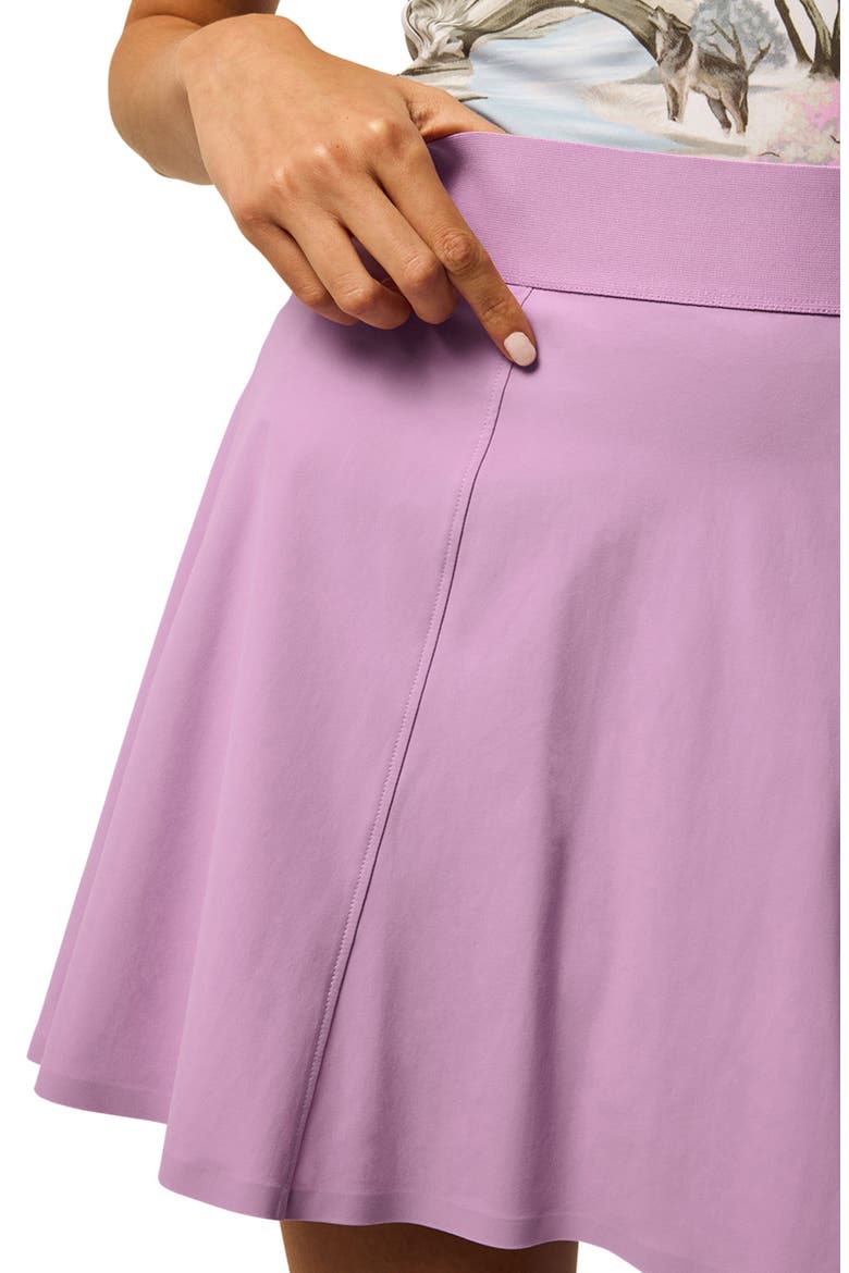 Phoenix Flare Miniskirt, Alternate, color, WISTERIA