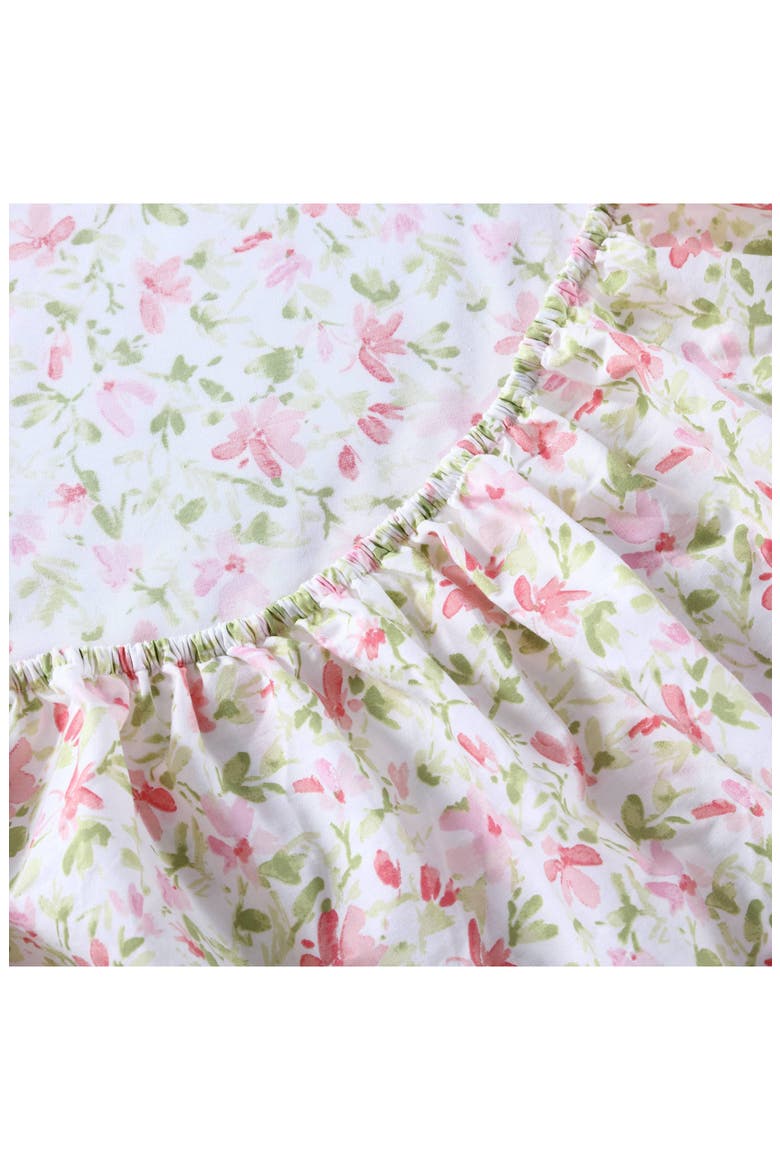 Norella Cotton Comforter Set, Alternate, color, PINK/ GREEN