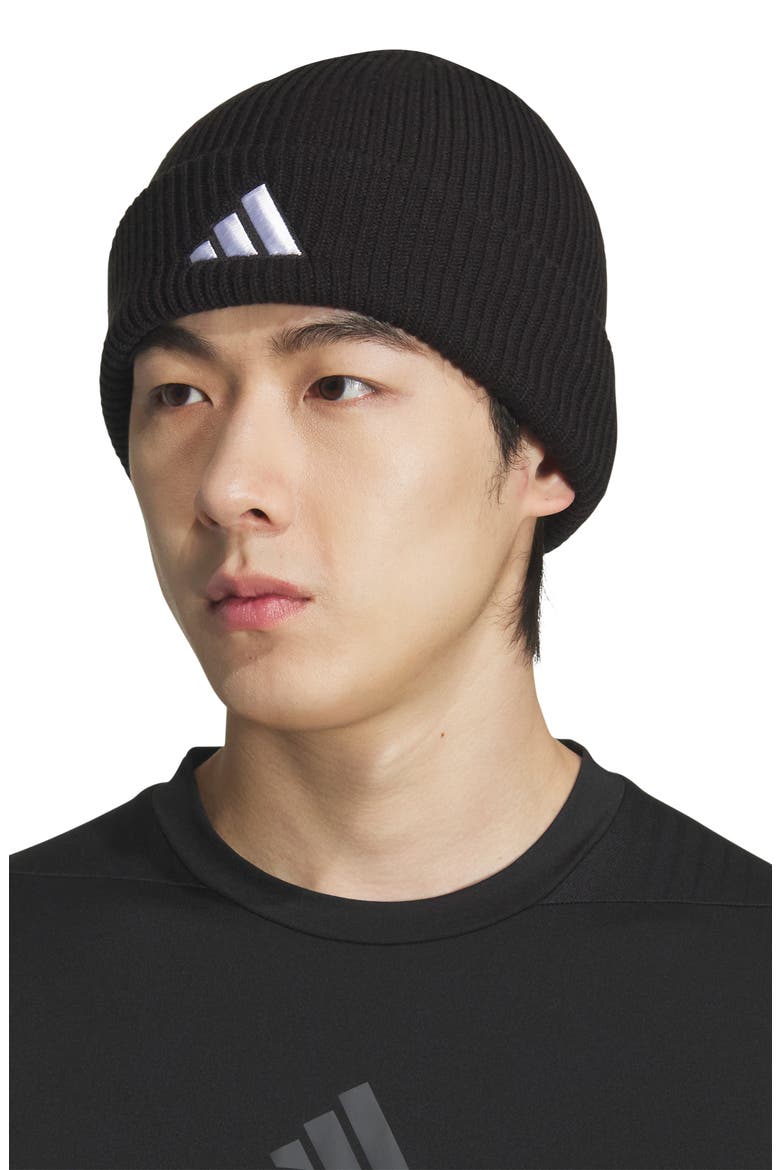 Team Issue 2 Beanie, Alternate, color, BLACK/WHITE