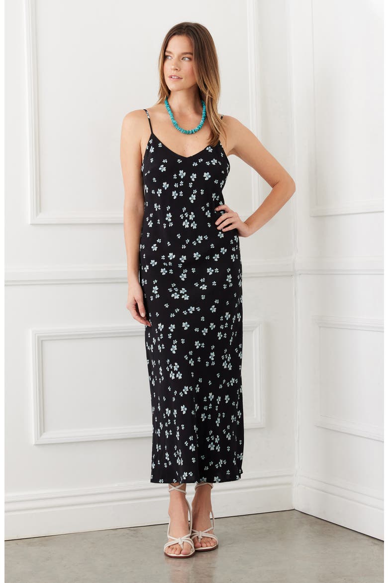 Floral Bias Cut Maxi Slipdress, Alternate, color, FLORAL PRINT