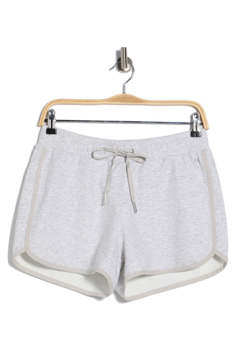 Cloud Drawstring Shorts, Alternate, color, HEATHER LIGHT GREY