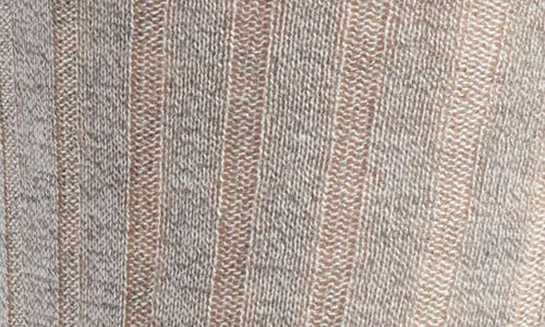 Canali Ribbed Cotton Dress Socks In Gray