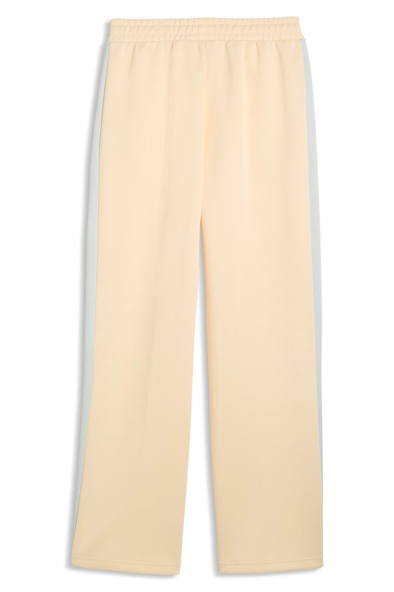 T7 Always On Straight Leg Track Pants, Alternate, color, BUTTERCREAM/ CREME DE MINT