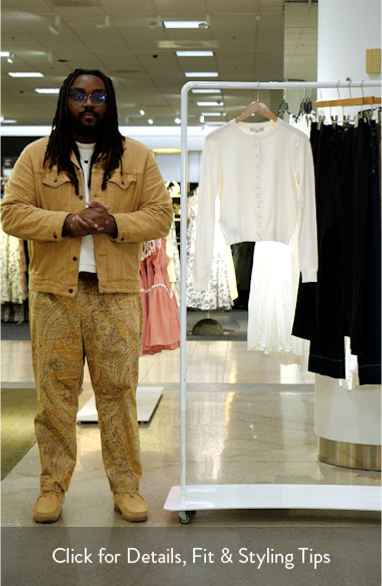 Crewneck Cardigan, sales video thumbnail