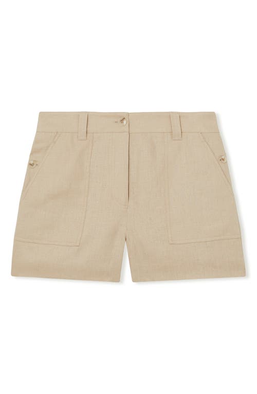 Reiss Ashby Linen Shorts