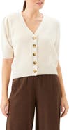 FIFTEEN TWENTY Iliana Puff Sleeve Sweater