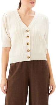 FIFTEEN TWENTY Iliana Puff Sleeve Sweater