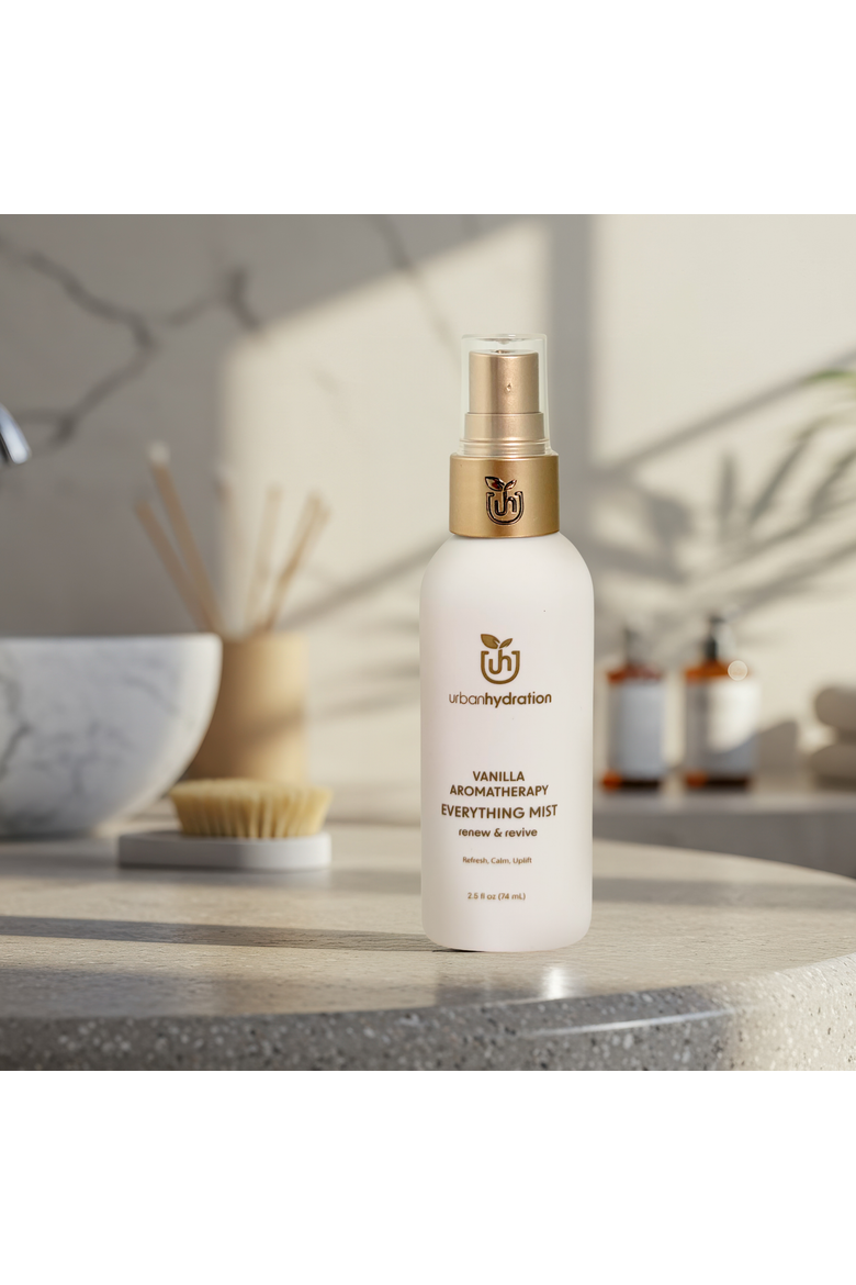 Drench and Indulge Vanilla Aromatherapy Everything Mist Body Mist and Hair Mist, Alternate, color, None