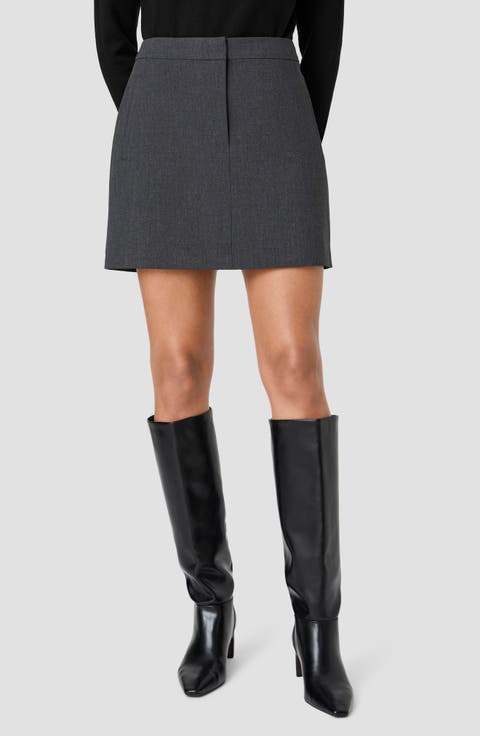 Tavi Crosshatch Miniskirt