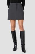 French Connection Tavi Crosshatch Miniskirt