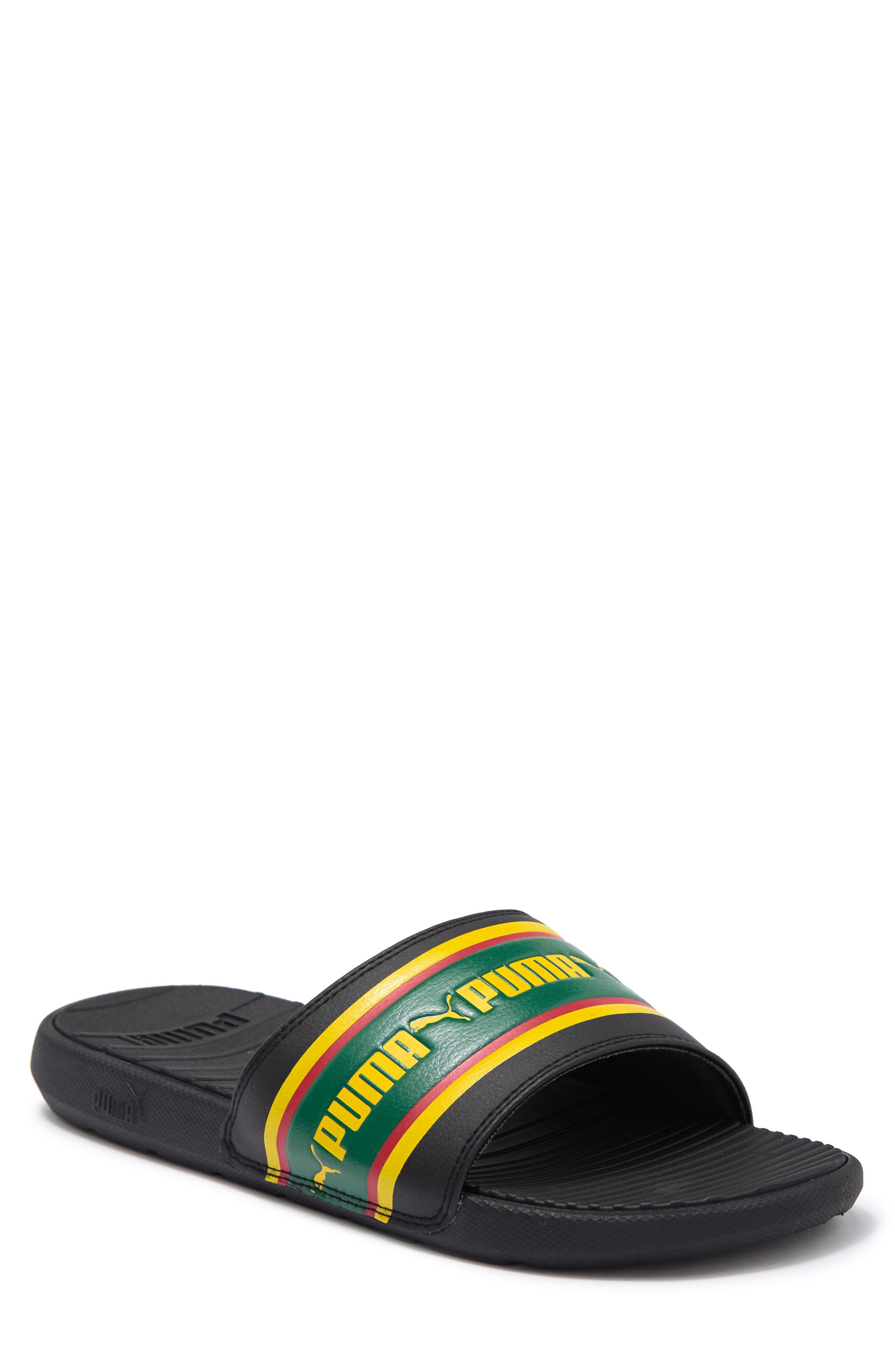 PUMA Cool Cat Stripe Repeat Slide Sandal, Main, color, 