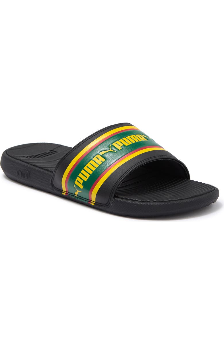 PUMA Cool Cat Stripe Repeat Slide Sandal, Main, color,