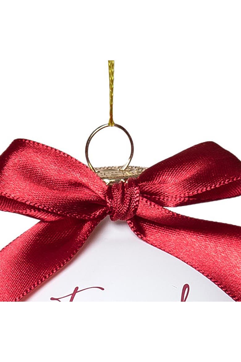 Friend Therapist Christmas Tree Ornament, Alternate, color, Gray