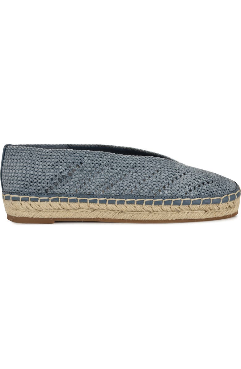 Nine West Rorie Woven Espadrille, Alternate, color, Medium Blue