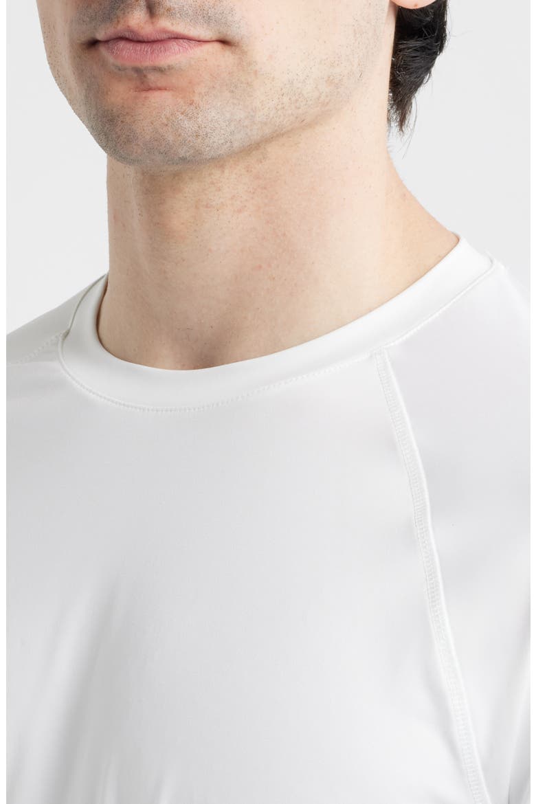 Anchor Long Sleeve Rashguard, Alternate, color, WHITE