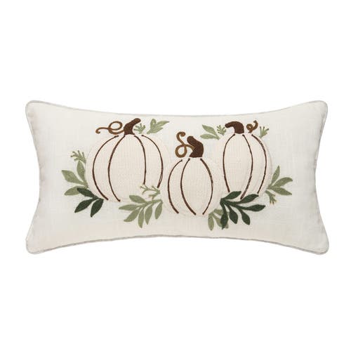 C & F Home C&f Home White Pumpkin Trio Pillow