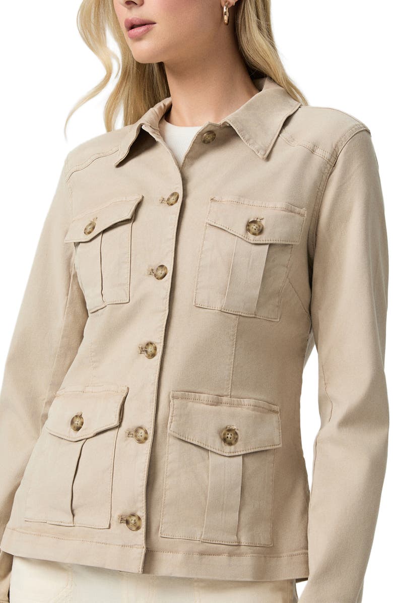 PAIGE Stacey Utility Jacket, Alternate, color, Vintage Soft Sand