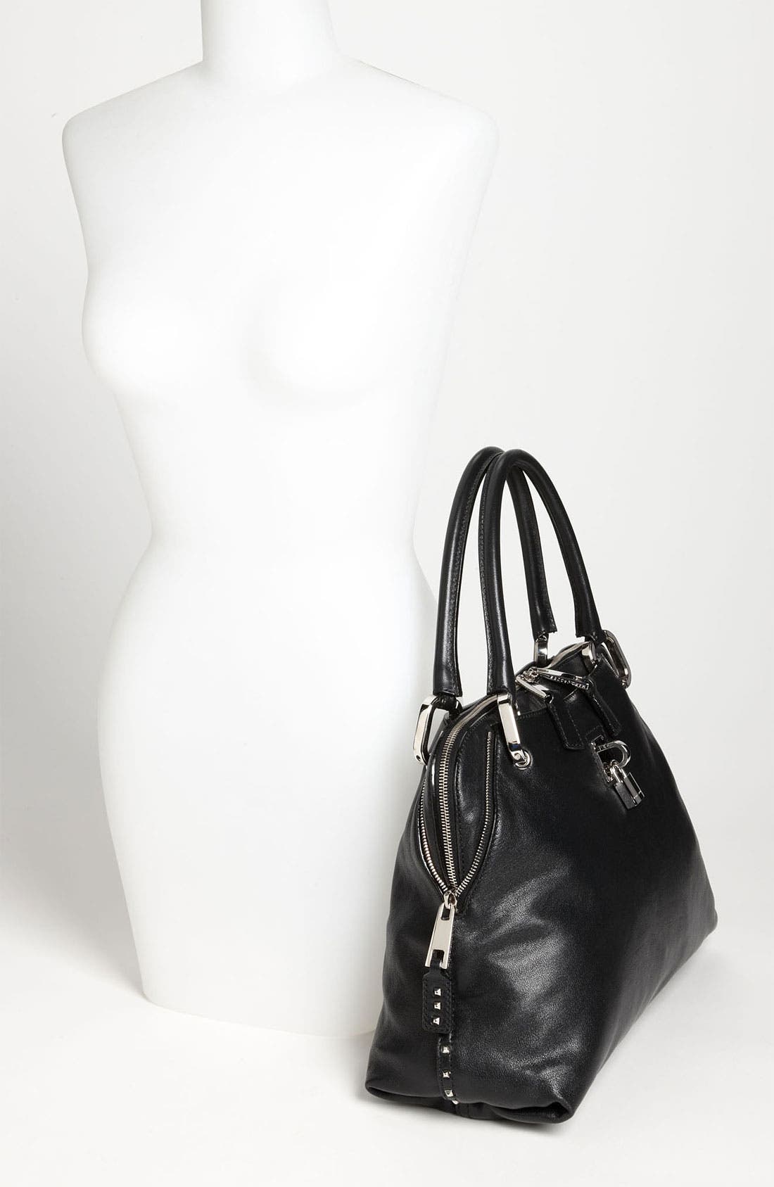'Paradise Rio' Bag, Alternate, color, BLACK/ NICKEL