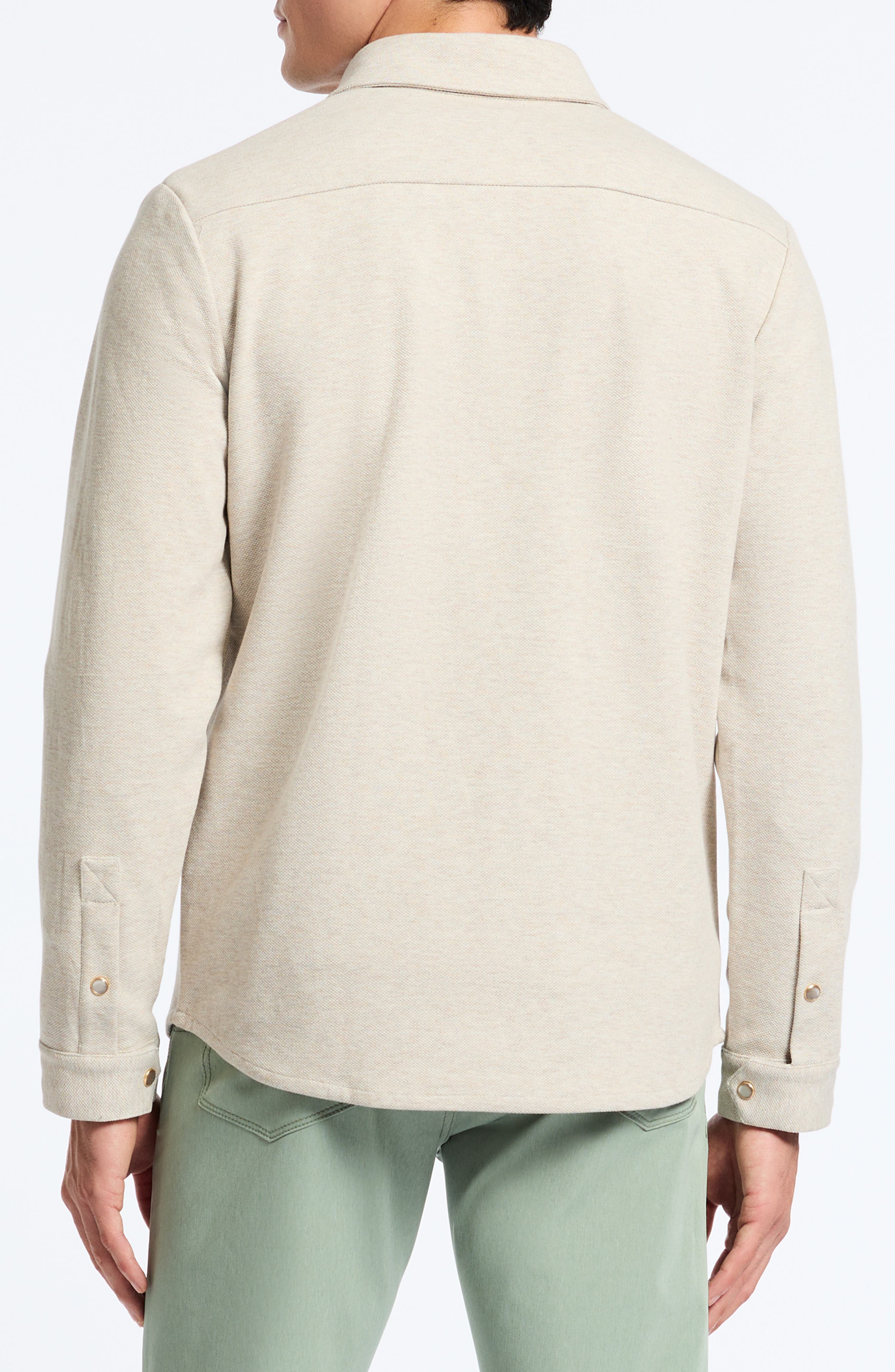 Kellan Knit Shirt Jacket - image 2