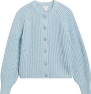 Caslon® Metallic Shaker Stitch Cardigan