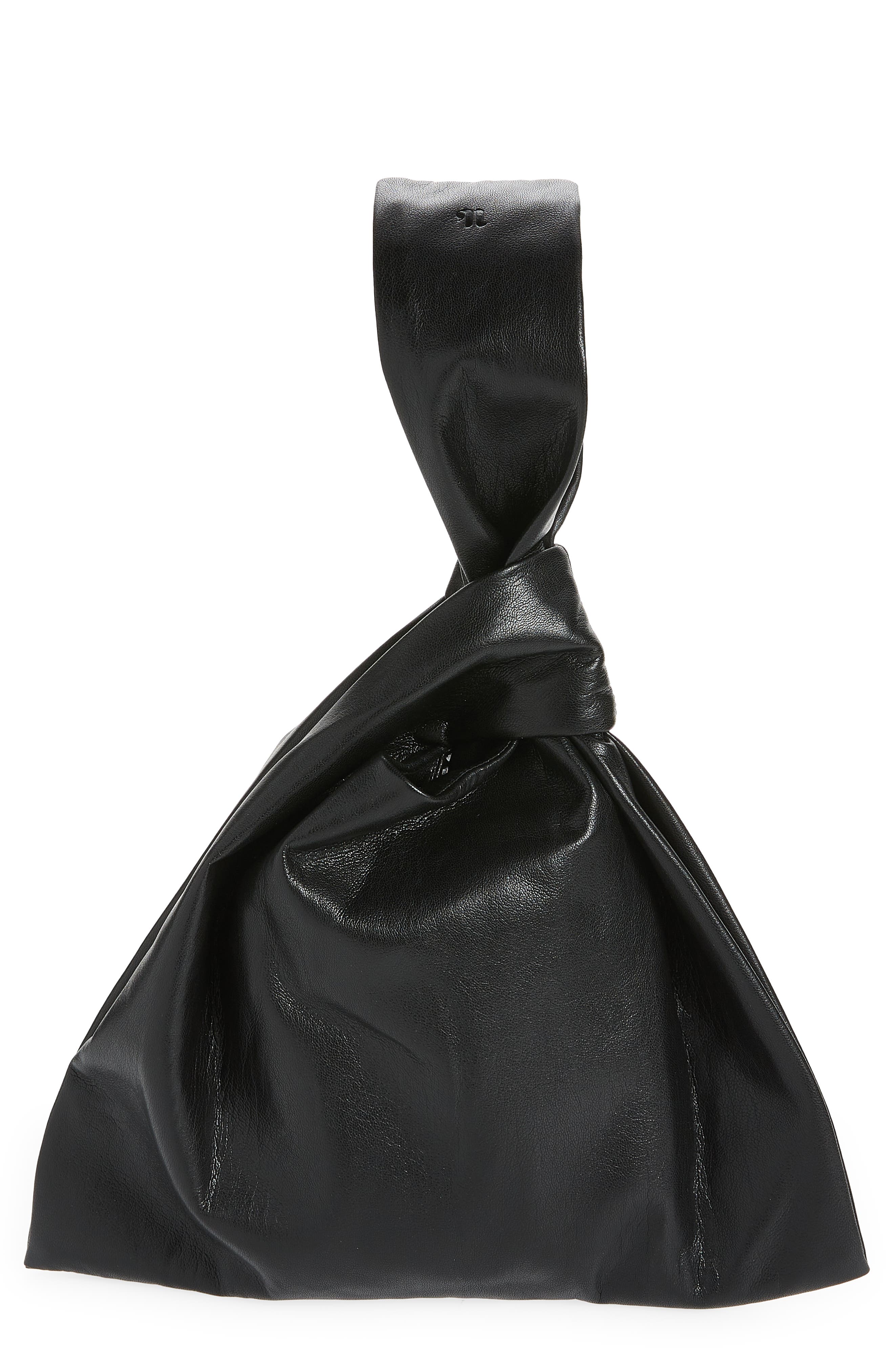 Nanushka Jen Vegan Leather Top Handle Bag, Main, color, 