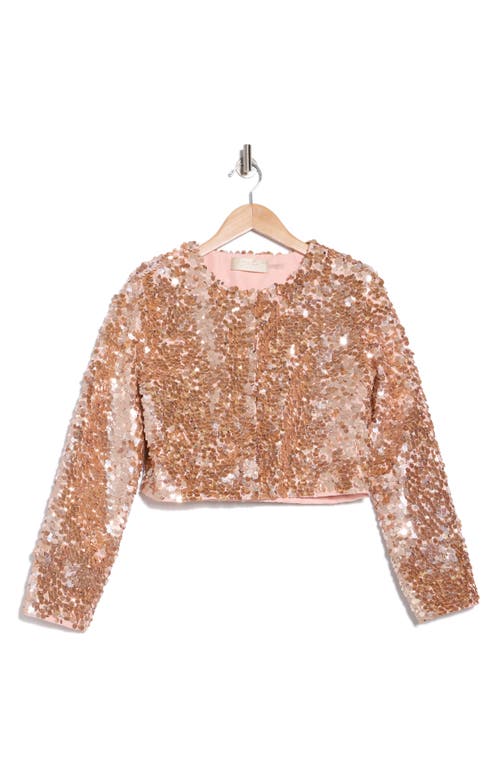 Alice And Olivia Alice + Olivia Kidman Sequin Crop Jacket