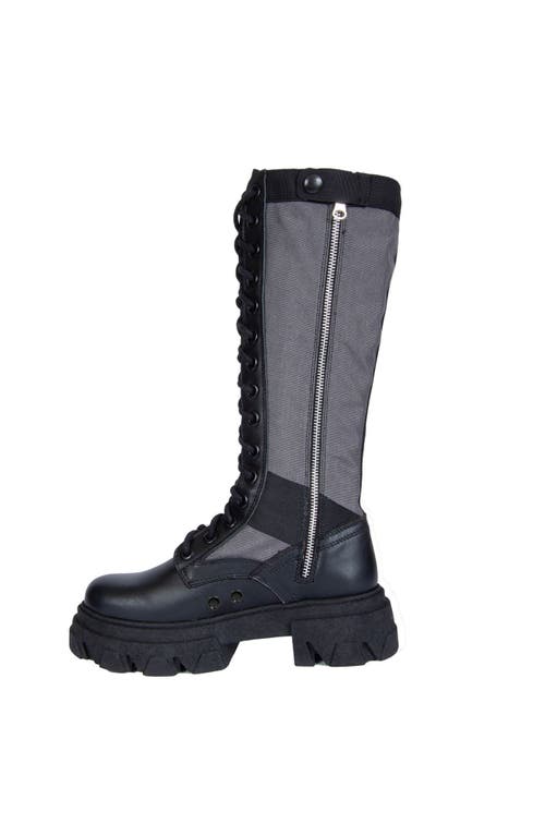 Urbnkicks Tall Jungle Boots In Multi