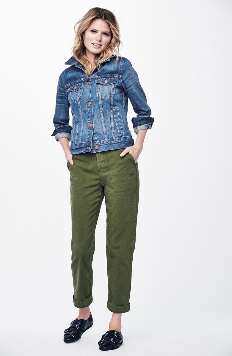 Madewell Whisper Cotton V-Neck Pocket Tee, Alternate, color,